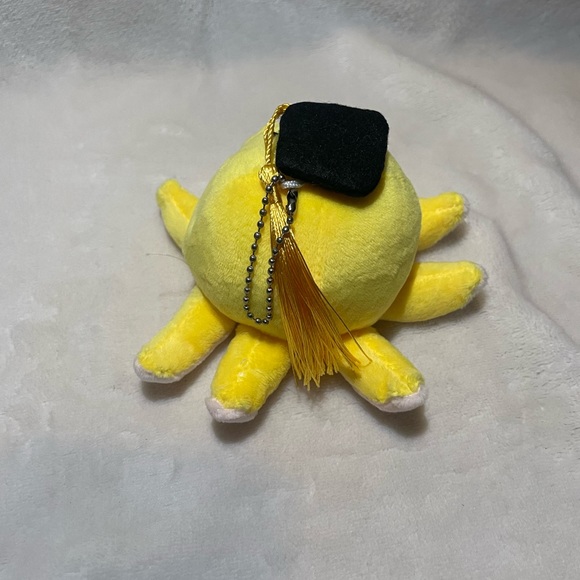 Assassination Classroom Koro-Sensei Keychain Plushie - Picture 3 of 5